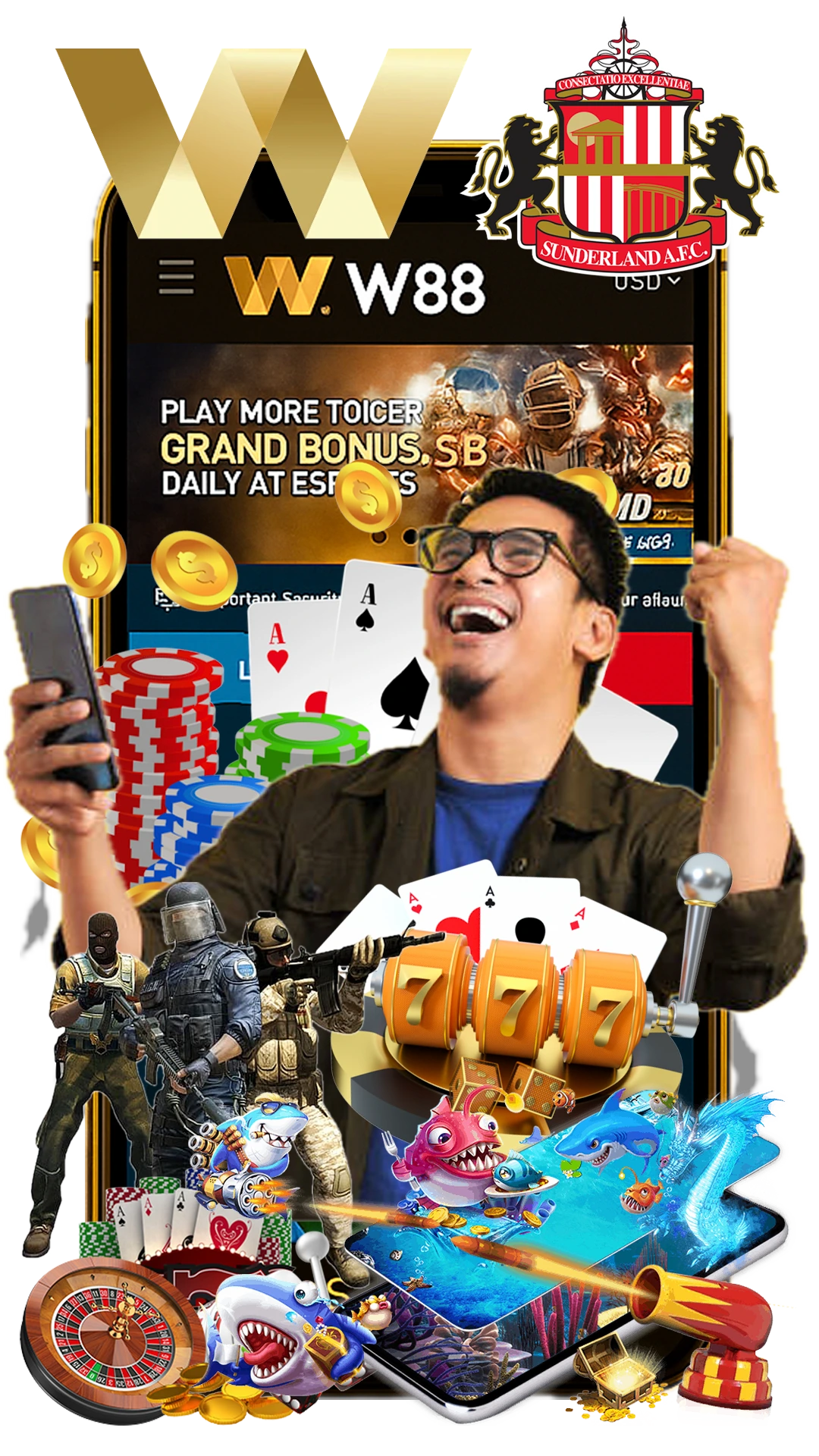 เกมใหม่ w888