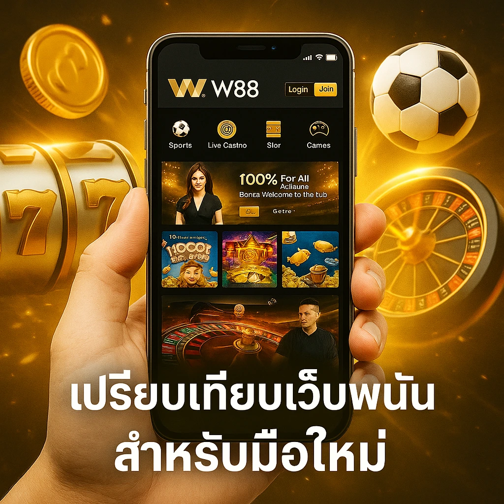 เปรียบเทียบเว็บพนัน