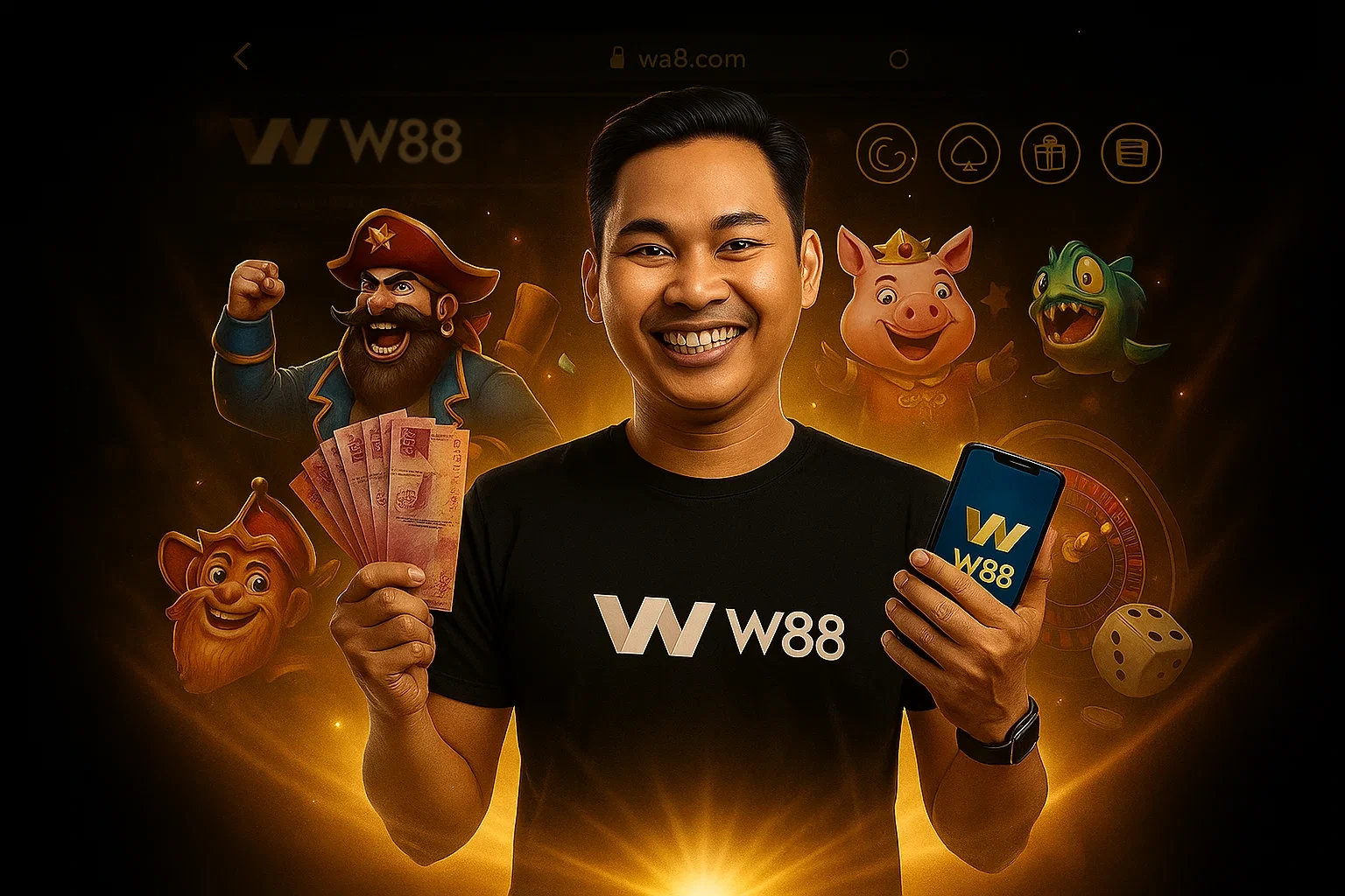 vip w888
